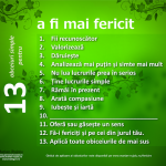 Fericire – 13 obiceiuri ale oamenilor Fericiti (E-Book Gratuit) 